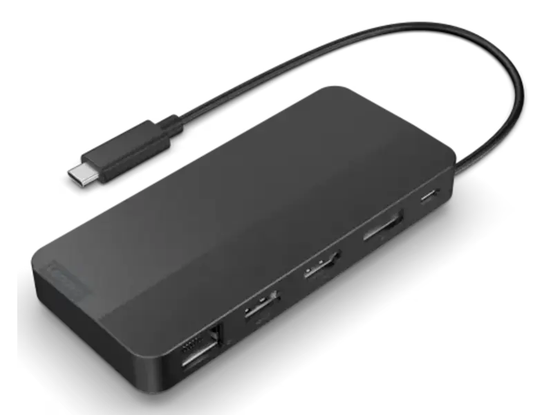 Docking Station Lenovo USB-C Dual Display Travel Dock, 40B90100IT