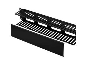 LINKMADE Ordenador de Cables 2U Metal-Plástico | RACK2U