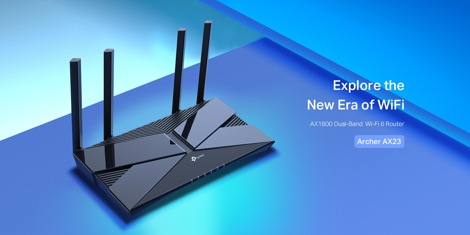 ARCHER AX23 ROUTER TPLINK AX1800 DUAL-BAND WI-FI 6