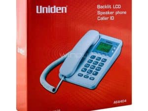 TELEFONO UNIDEN DE SOBREMESA CALLER ID - 7413 - NEGRO
