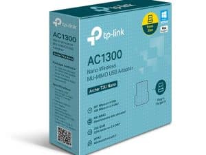 ARCHER T3U ADAPT. TPLINK AC1300 NANO WIRELESS MU-MIMO USB