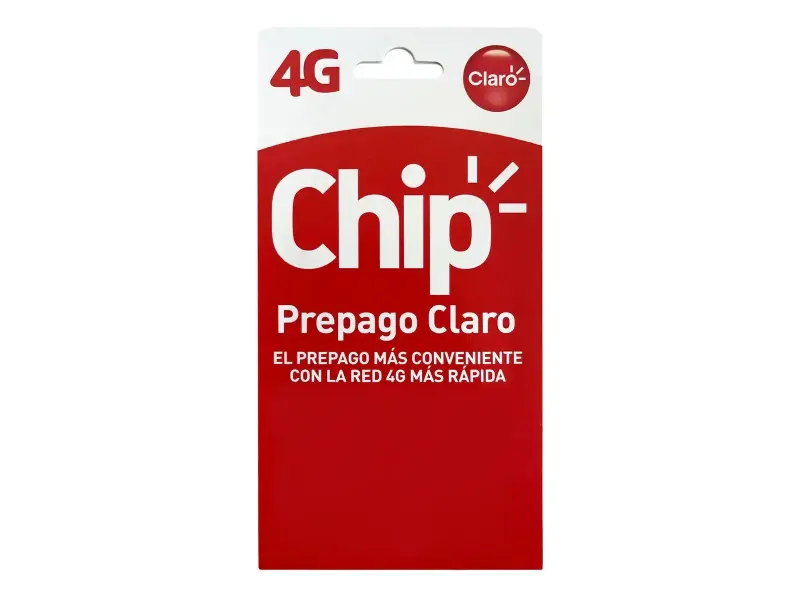 Chip Prepago Claro 5gb + 300 Minutos