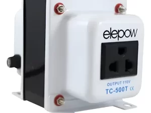 AUTOTRANSFORMADOR 500 WATTS CON TIERRA TC-500T