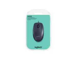 910-001601 MOUSE LOGITECH ALAMBRICO M100 NEG