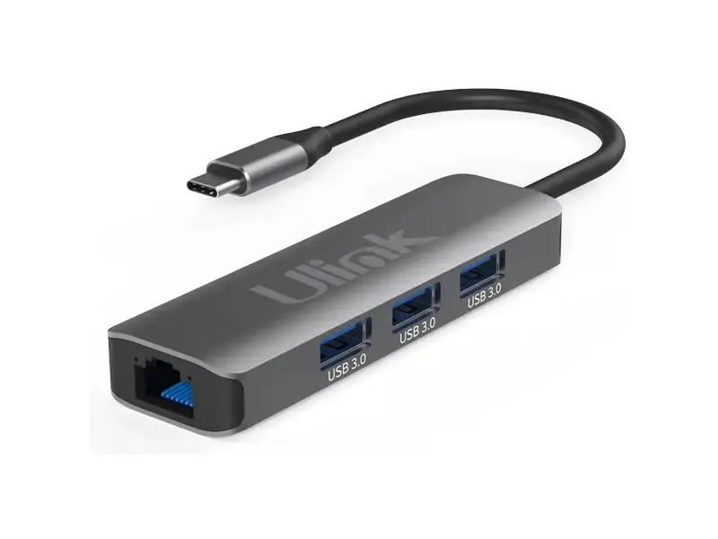 ULINK ADAPTADOR USB-C 4 EN 1 - UL-ADC403G