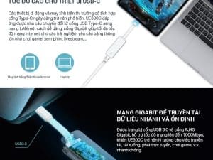 UE300C ADAPT. TPLINK USB 3.0 USB-C TO GIGABIT ETHERNET NET
